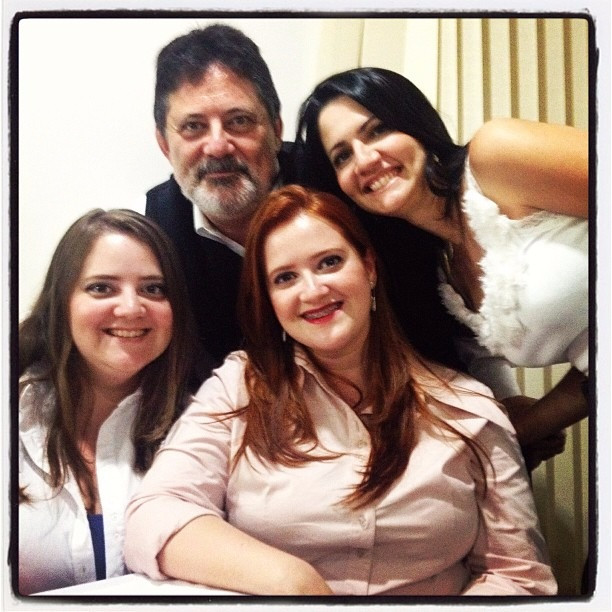 Pastor Marcio Arbex e filhas