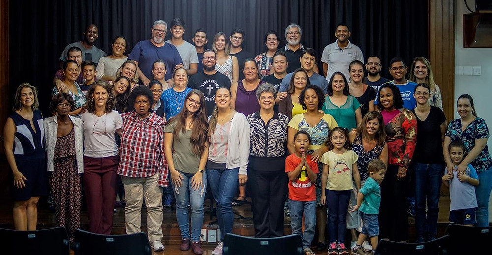 Grupo participante do Ad Oração Central 2019