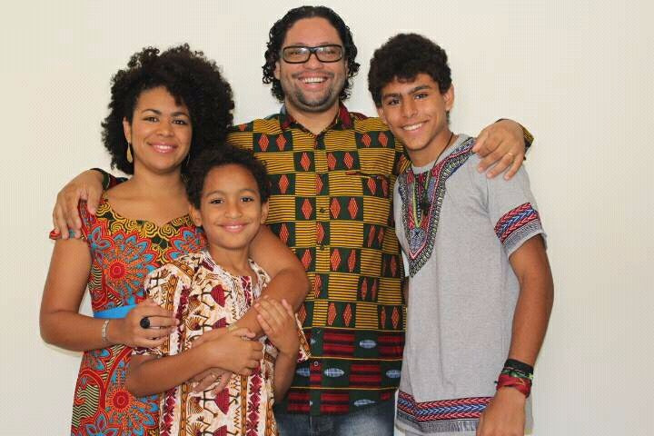 Foto da família Melo.