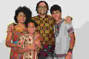 Foto da família Melo.
