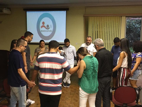O Ministério da Família acolhe os novos seminaristas na Fateo