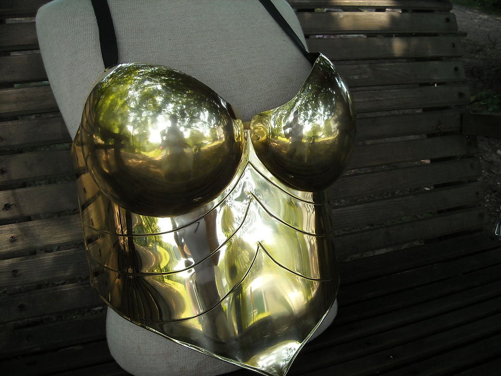 Thumbnail: Womans Viking Breastplate