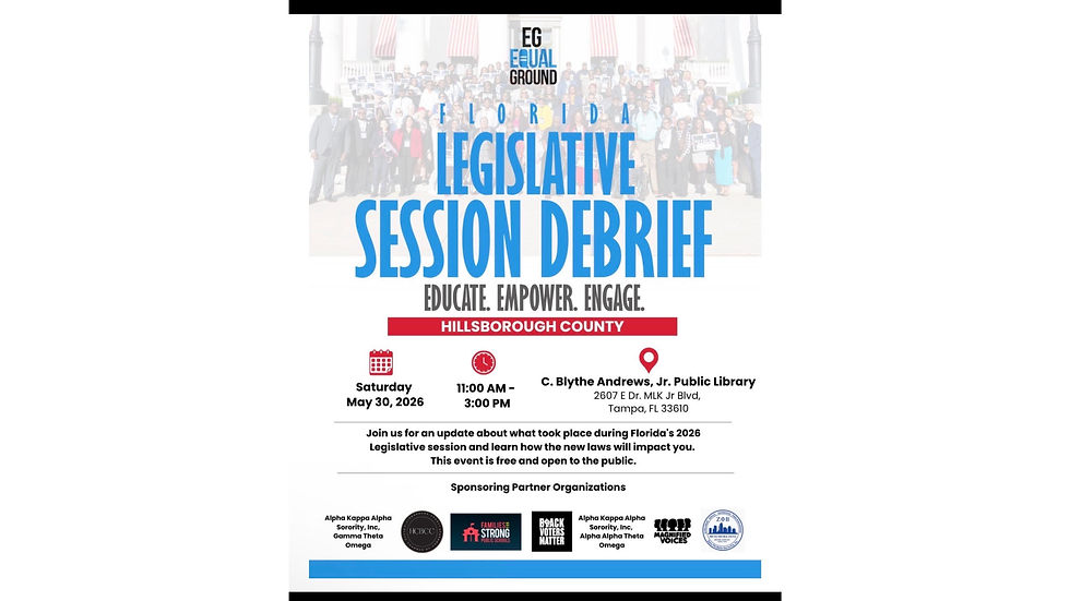 2026 Legislative Session Debrief Tour