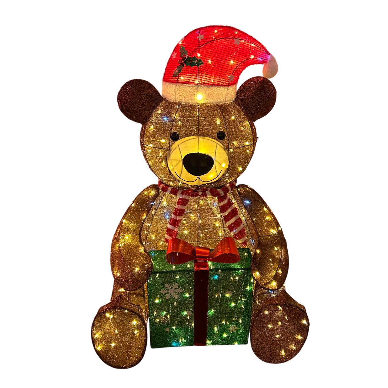 Weihnachts-Teddybär LED-Beleuchtung, Höhe 140cm
