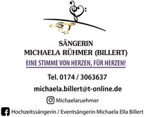 Sängerin Michaela Rühmer