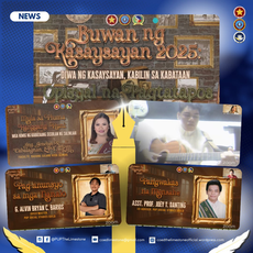 Mula sa Pluma Hanggang Huni: Pagdiriwang sa Pagwawakas ng Buwan ng Kasaysayan