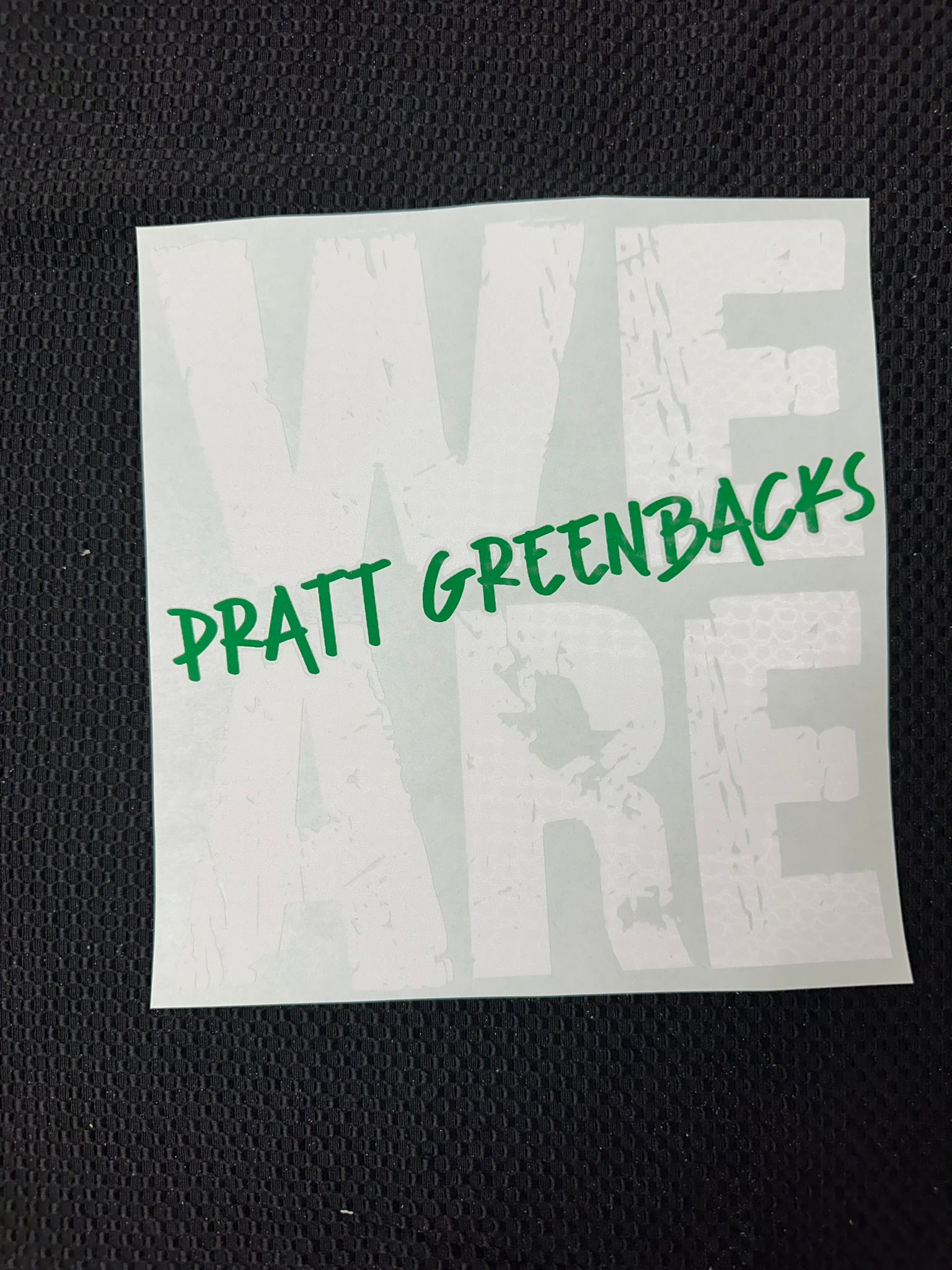 Greenback Generic - We Are