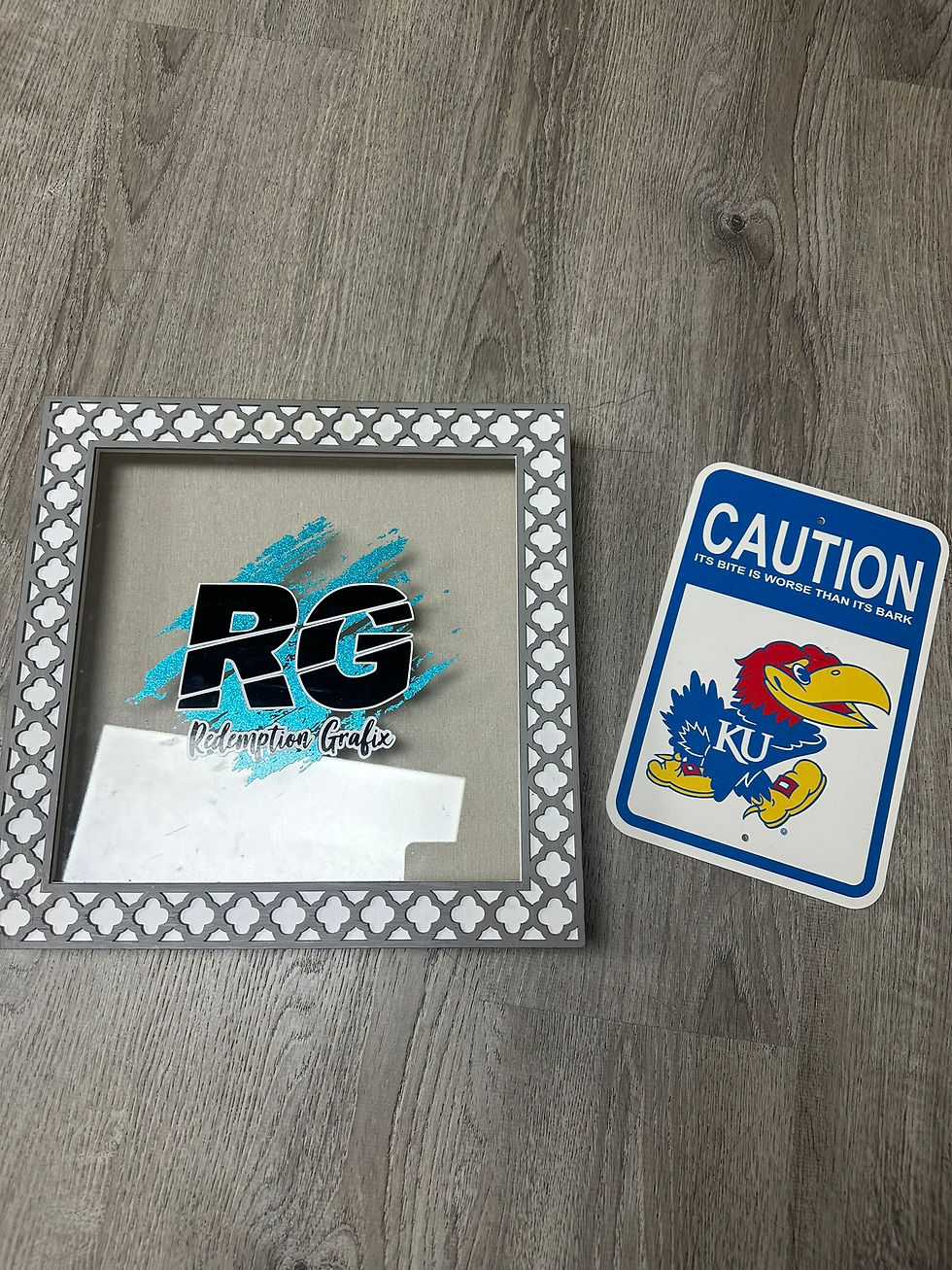KU Caution Sign
