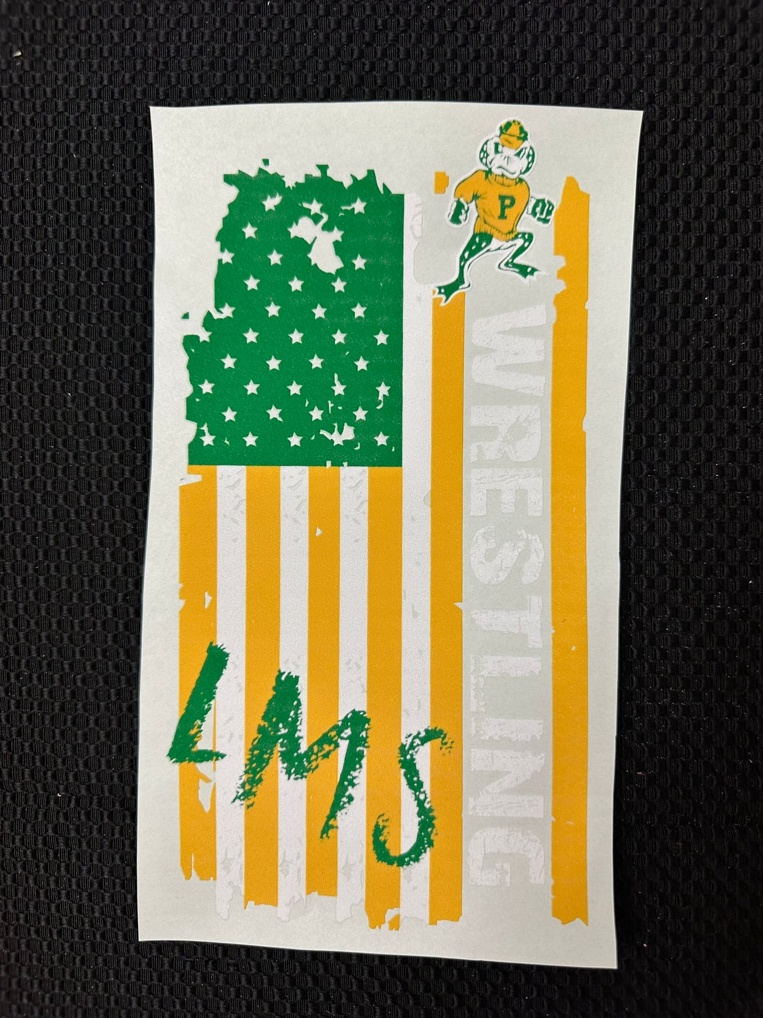 Greenback Wrestling - LMS Flag