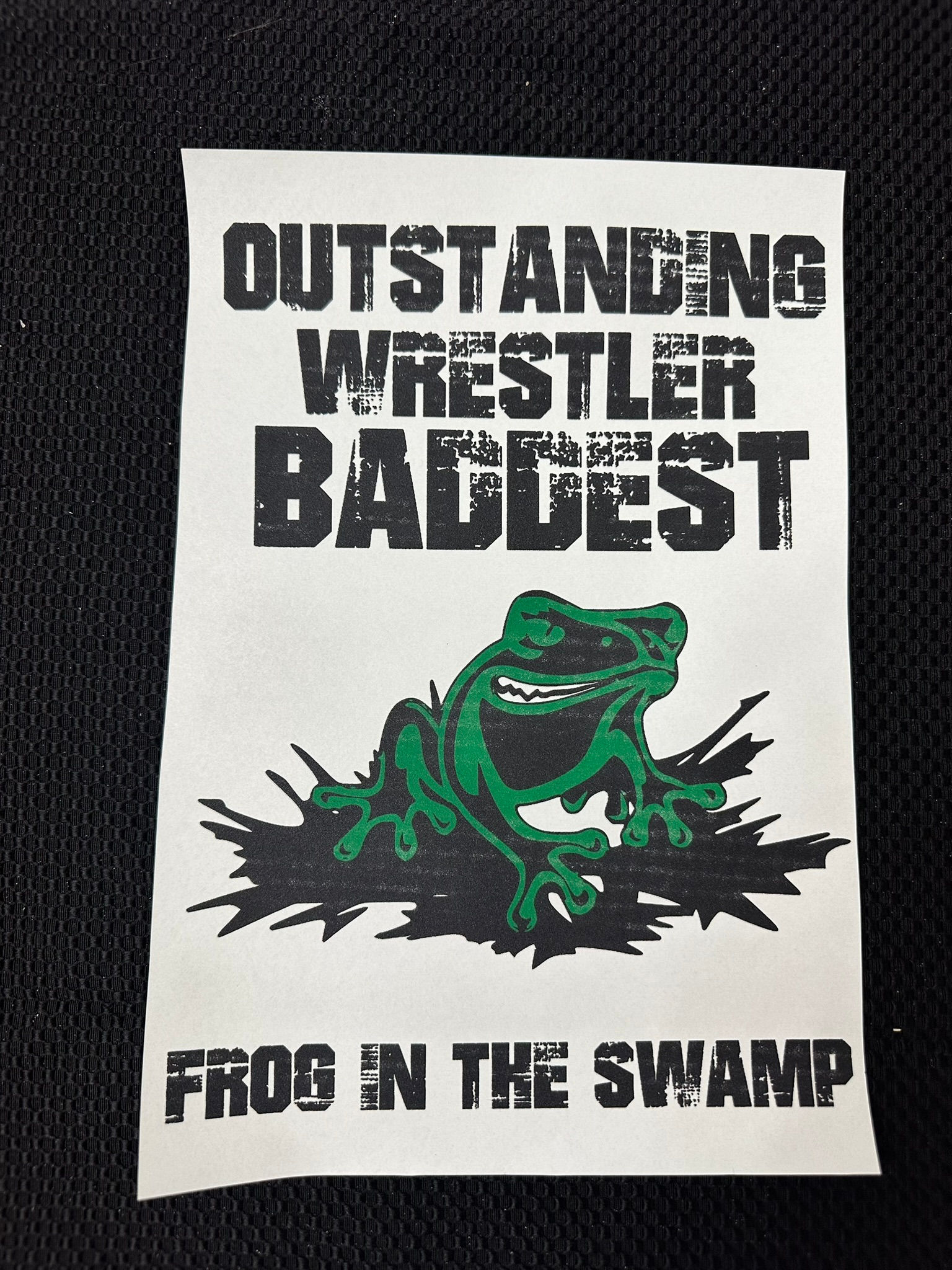 Greenback Wrestling - Outstanding