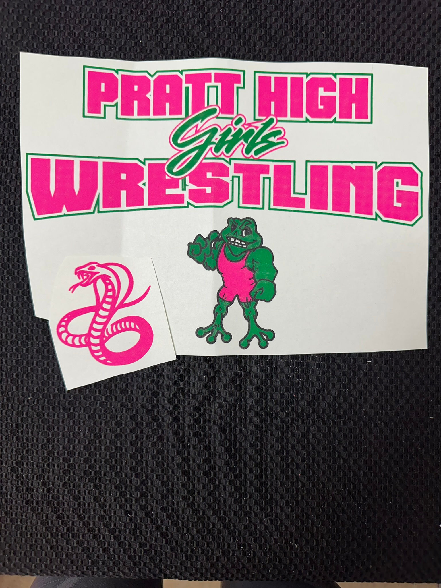 Greenback Wrestling - Girls with Frog