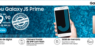 Chegou Galaxy J5 Prime com CUPOM de DESCONTO: COLAB-51833.