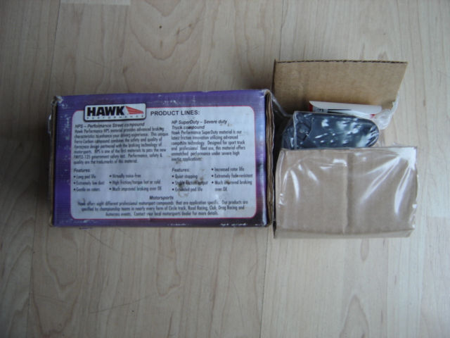 Thumbnail: REAR BRAKE PADS (NEW) (HAWK PERFORMANCE)
