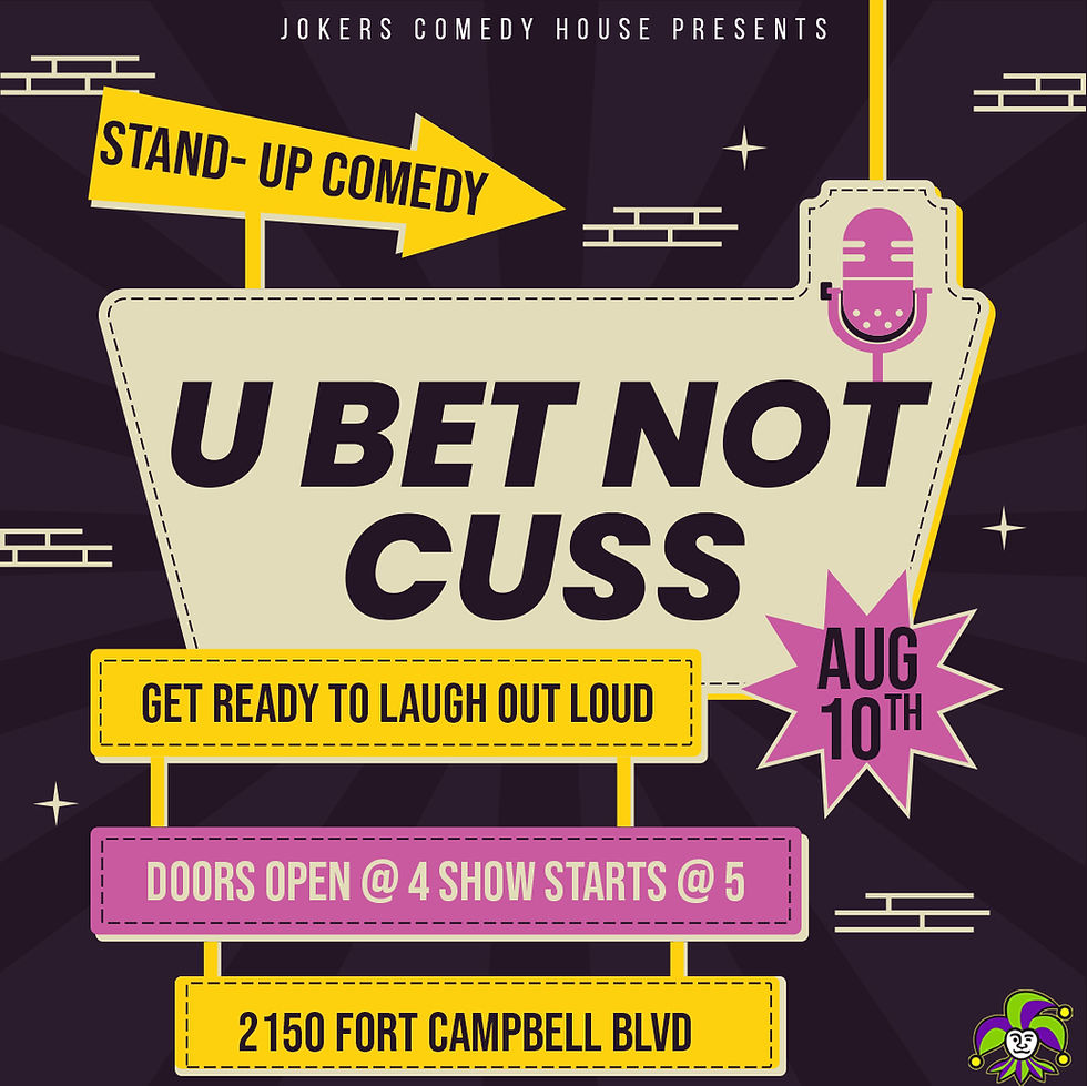 Better not Curse Comedy Show