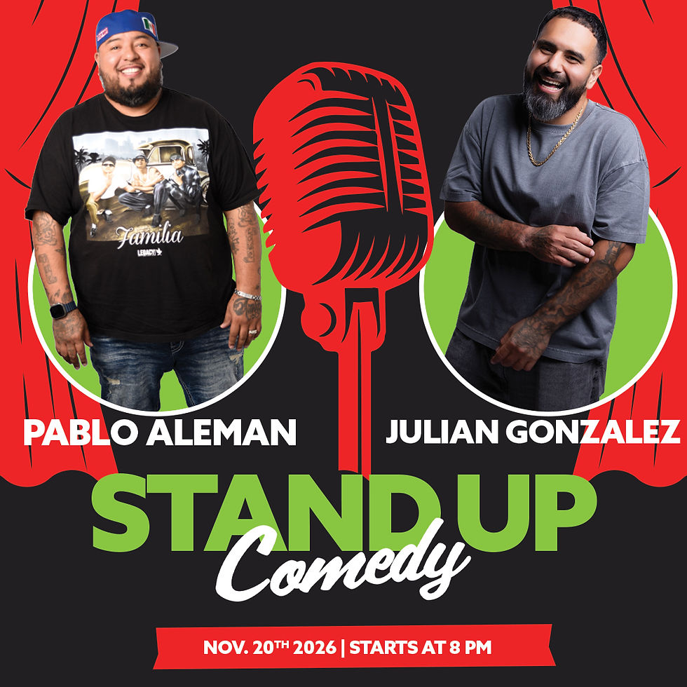 Comedy Duo w/ Pablo Aleman & Julian Gonzalez