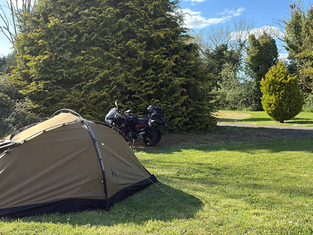 I Finally Did It — My First Solo Moto Camp