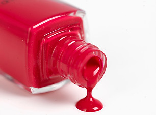 Roter Nagellack