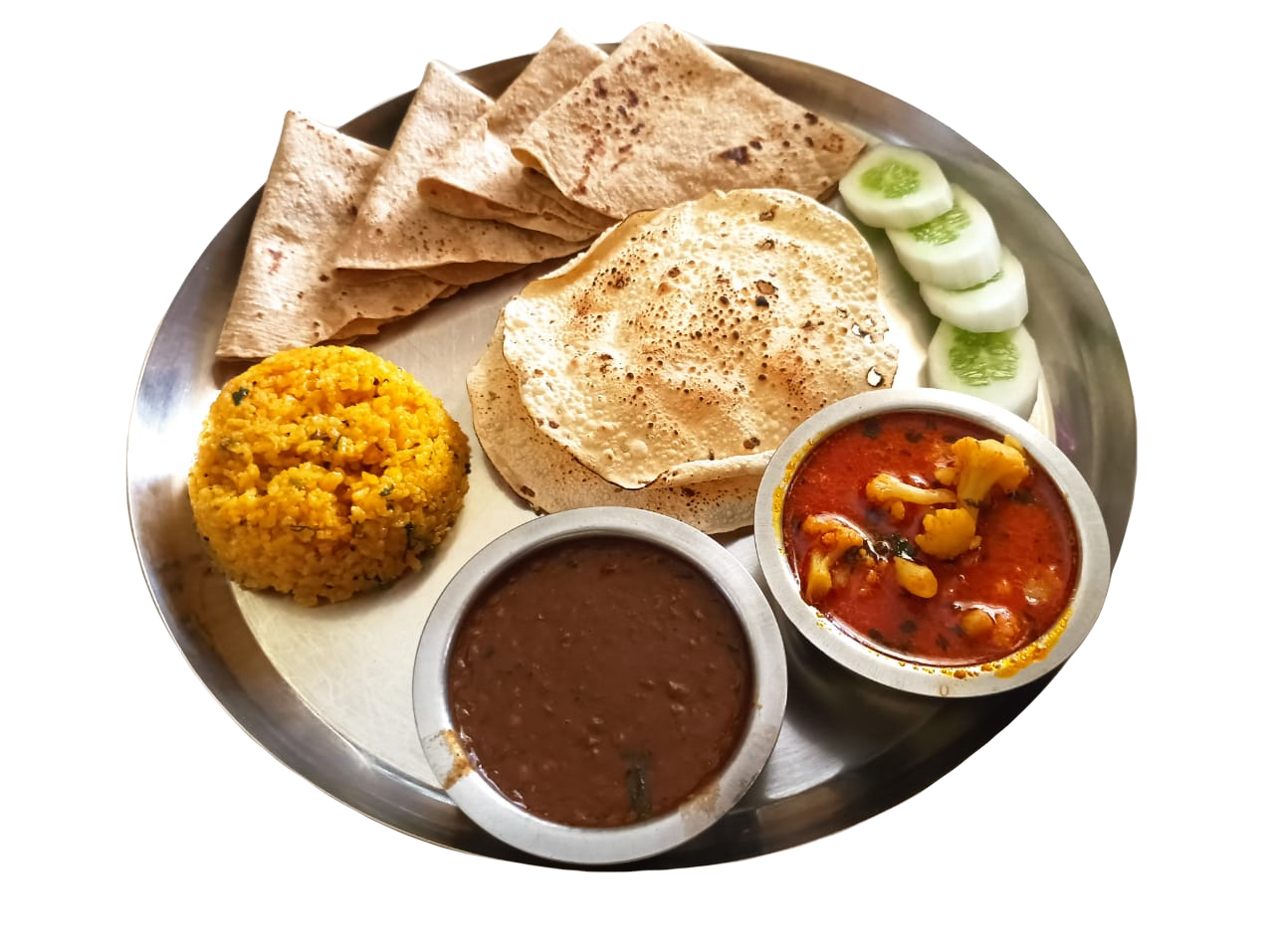 Akkha Masoor Thali