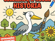 Já pensou em ver os pontos turísticos de Guaratinguetá em versões para colorir?