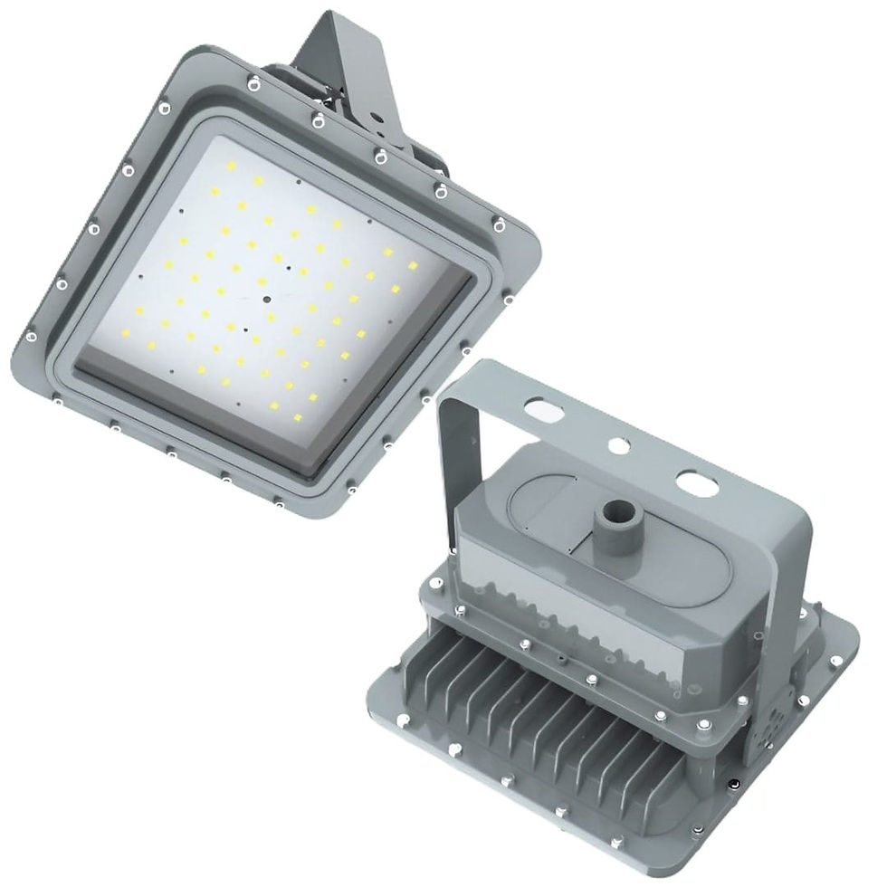 Thumbnail: EX-80W AN50D120 Hazardous / Explosion Proof Class 1 Division 2 LED Flood Light
