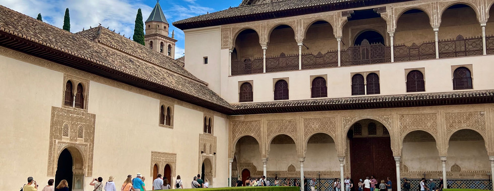 nasrid palace alhambra granada spain