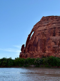 Jug Handle Arch as seen from the boat tour