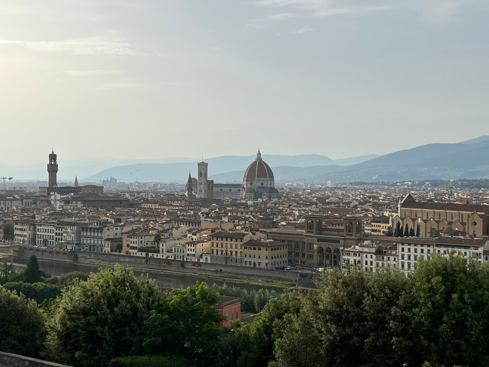 piazzale michelangelo view of florence