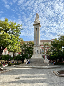 seville spain plaza view