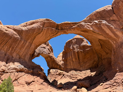 Double Arch in Arches National Park