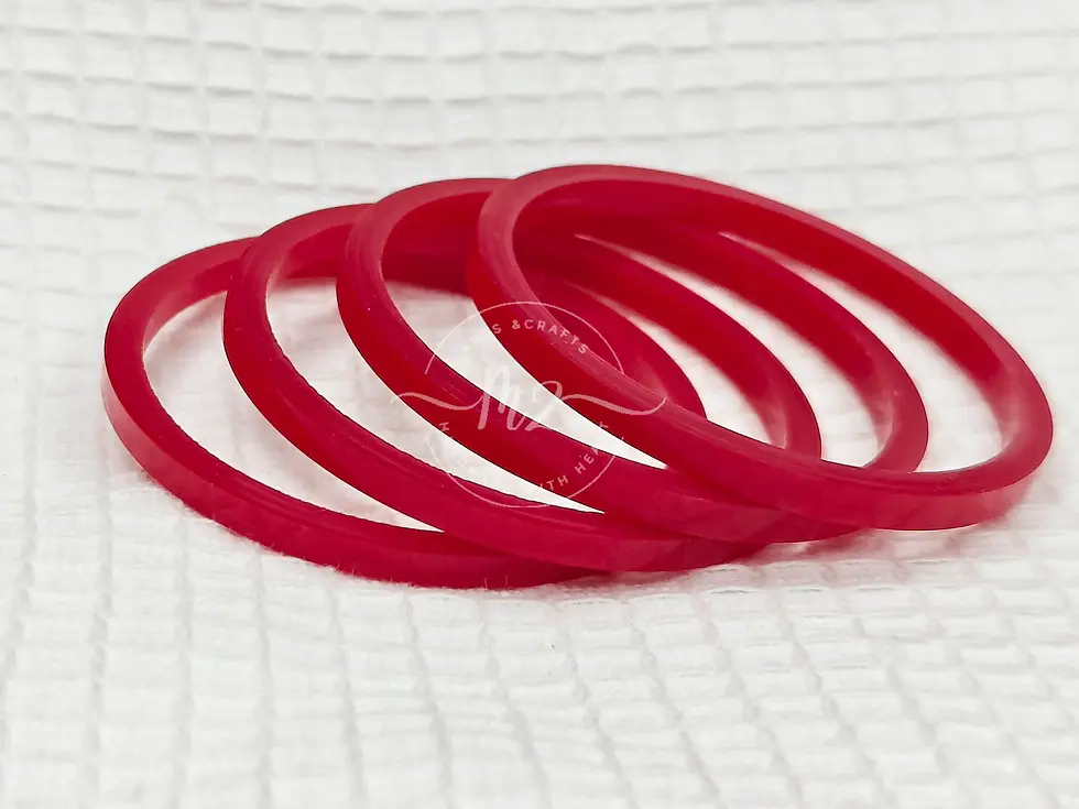 Thumbnail: 4 Cut Flat Bangle