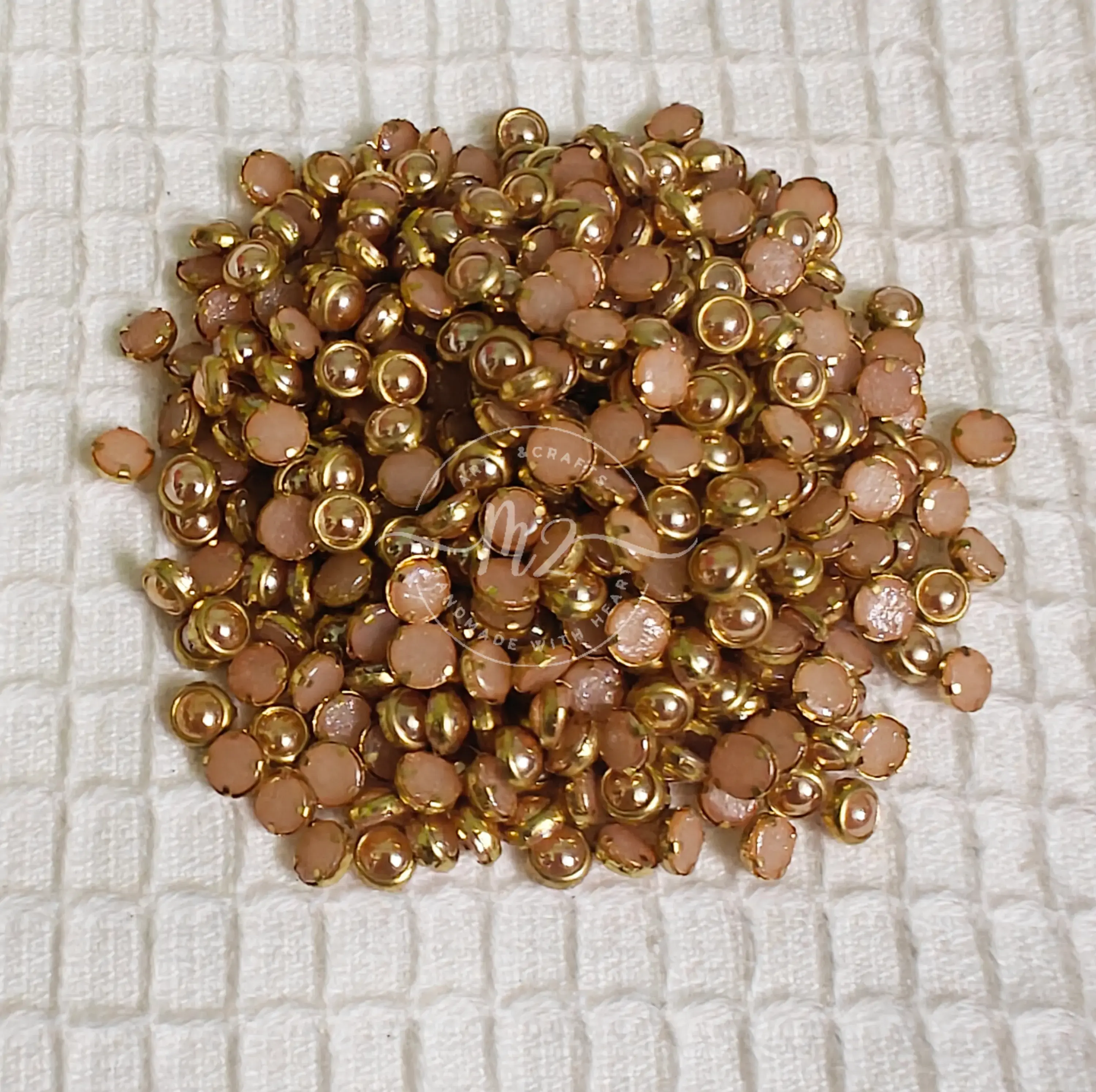 Pearl Gold Round 4mm