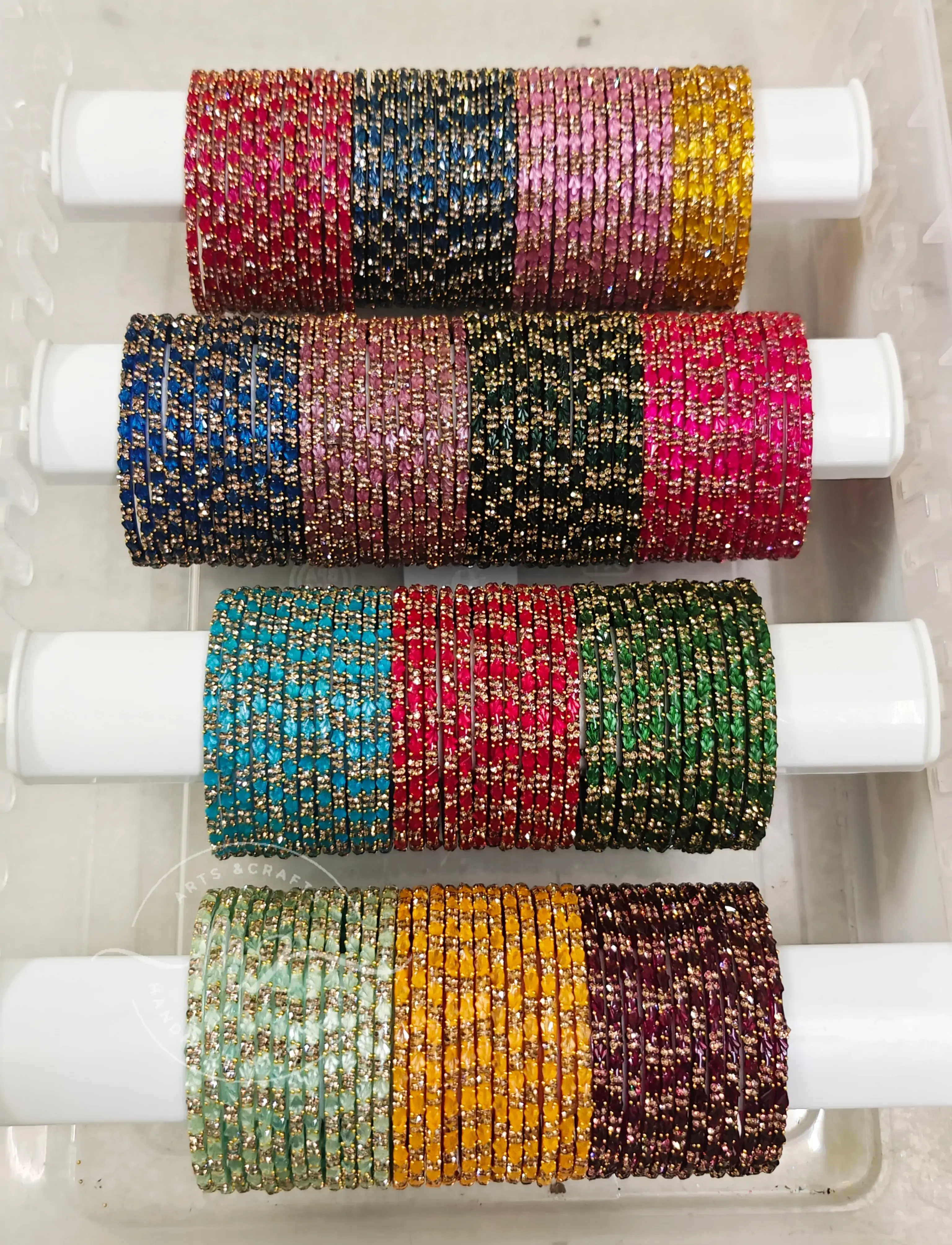 Lilly Glass Bangles