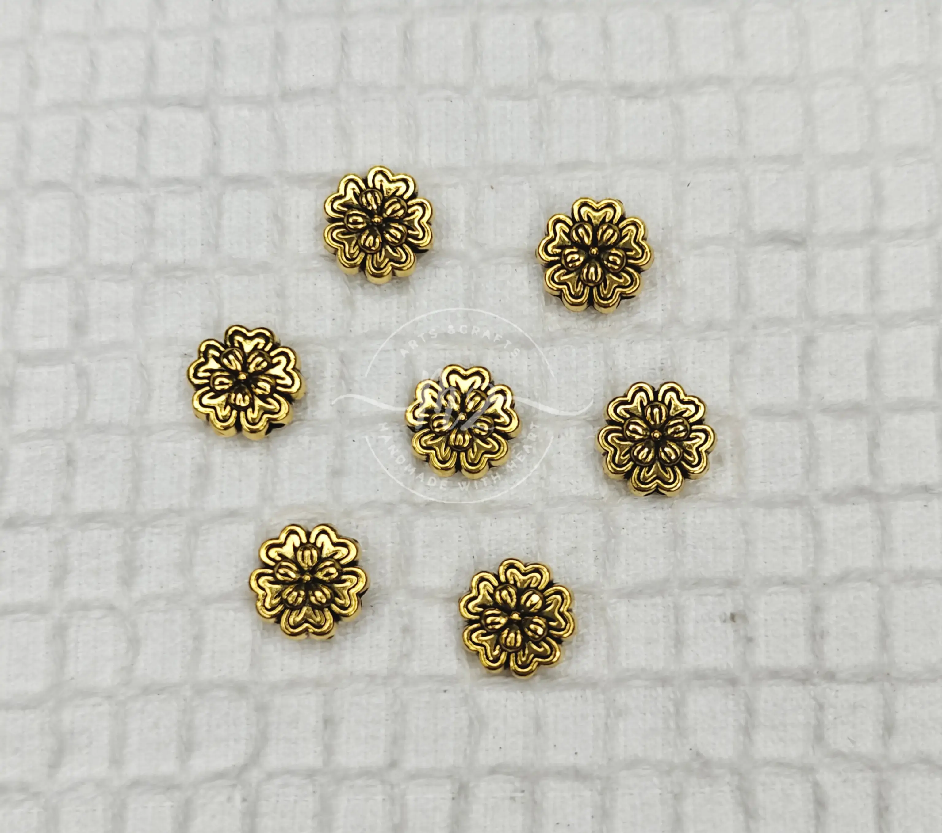 Flower Charm Gold