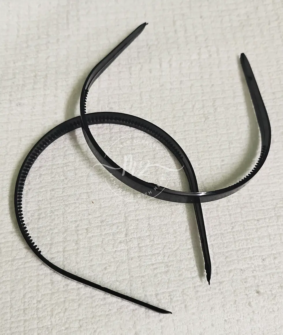 Plastic Head Band - Hair Accessories