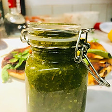 Coriander Chutney Jar