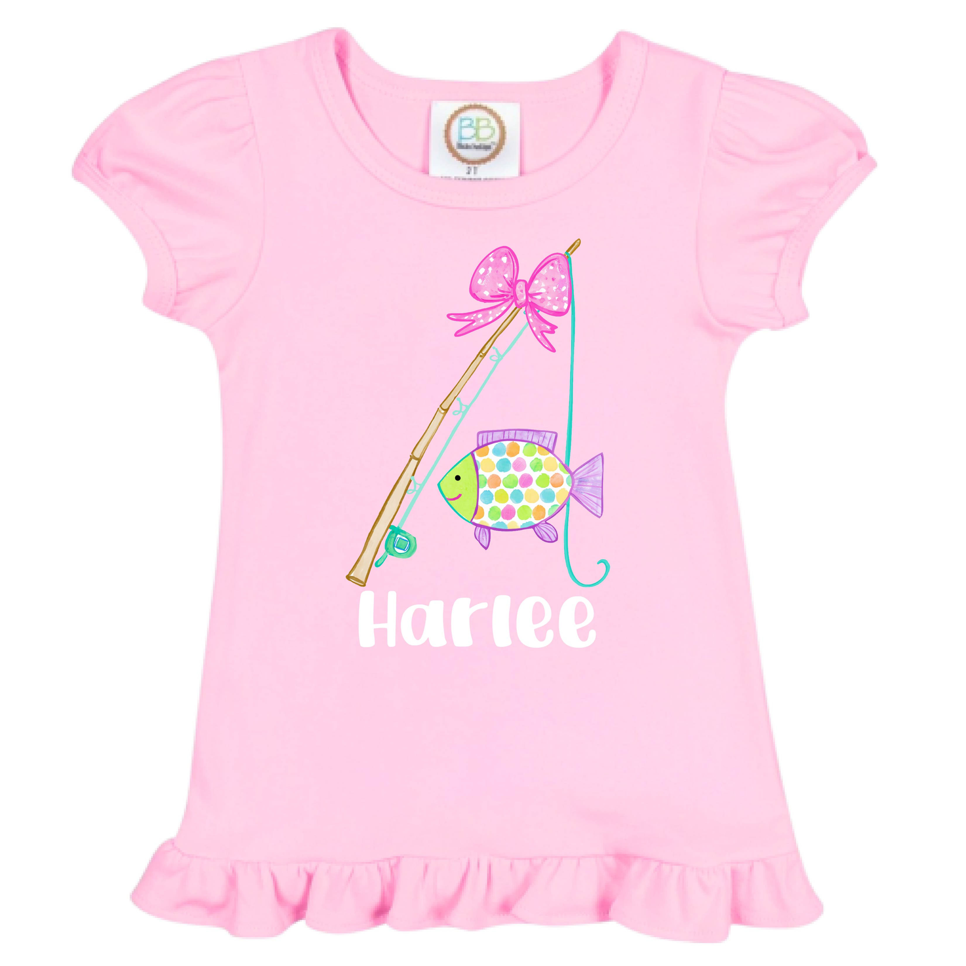 Ruffle Preppy Fishing Tee