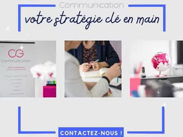 CG Communication : votre stratégie clé en main !