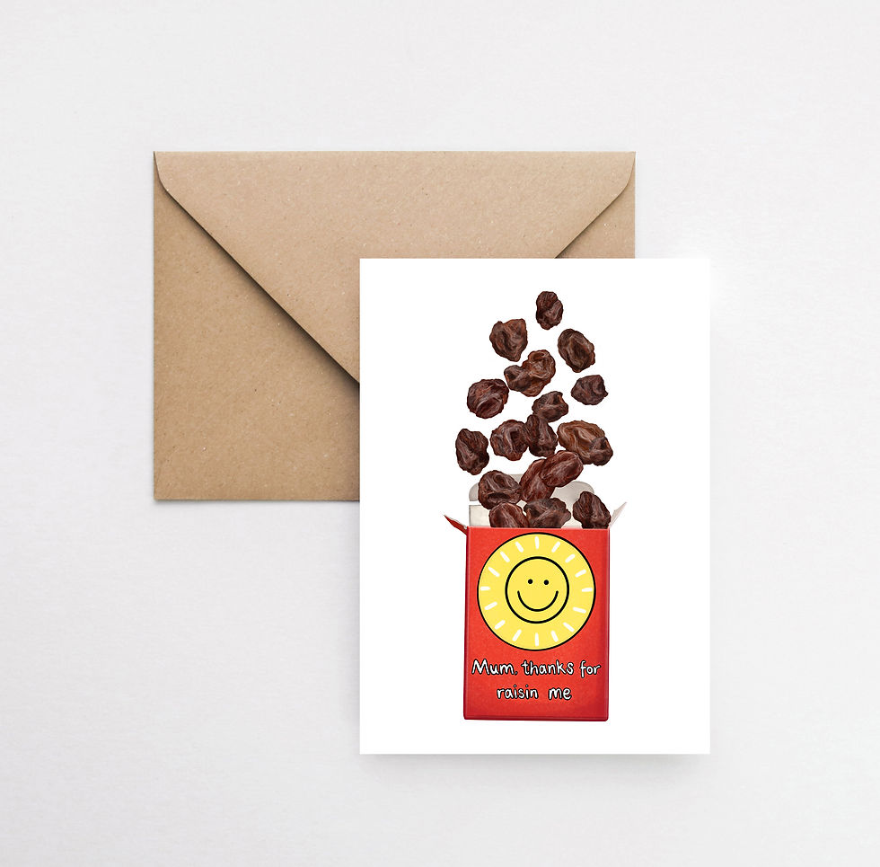 Mum, thanks for raisin me