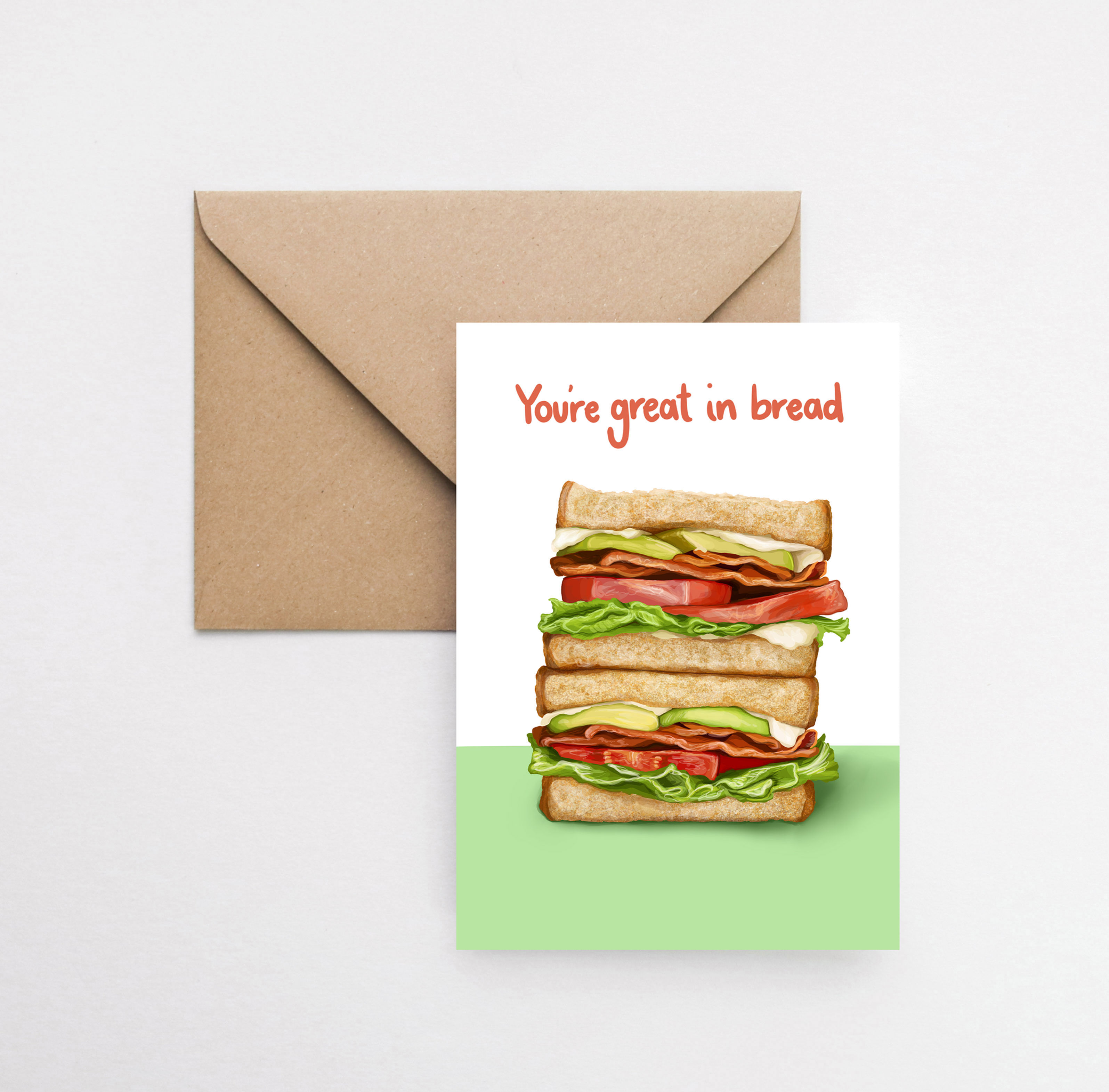 You're great in bread