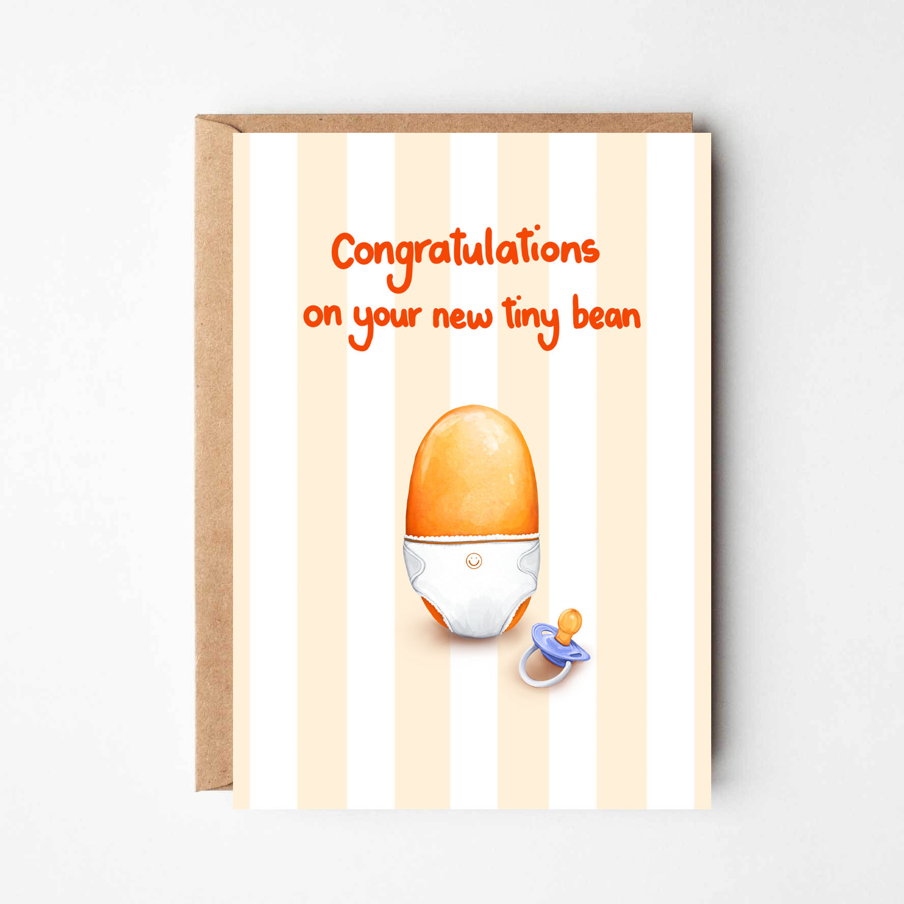 Congratulations On Your New Tiny Bean - Baked Bean Baby