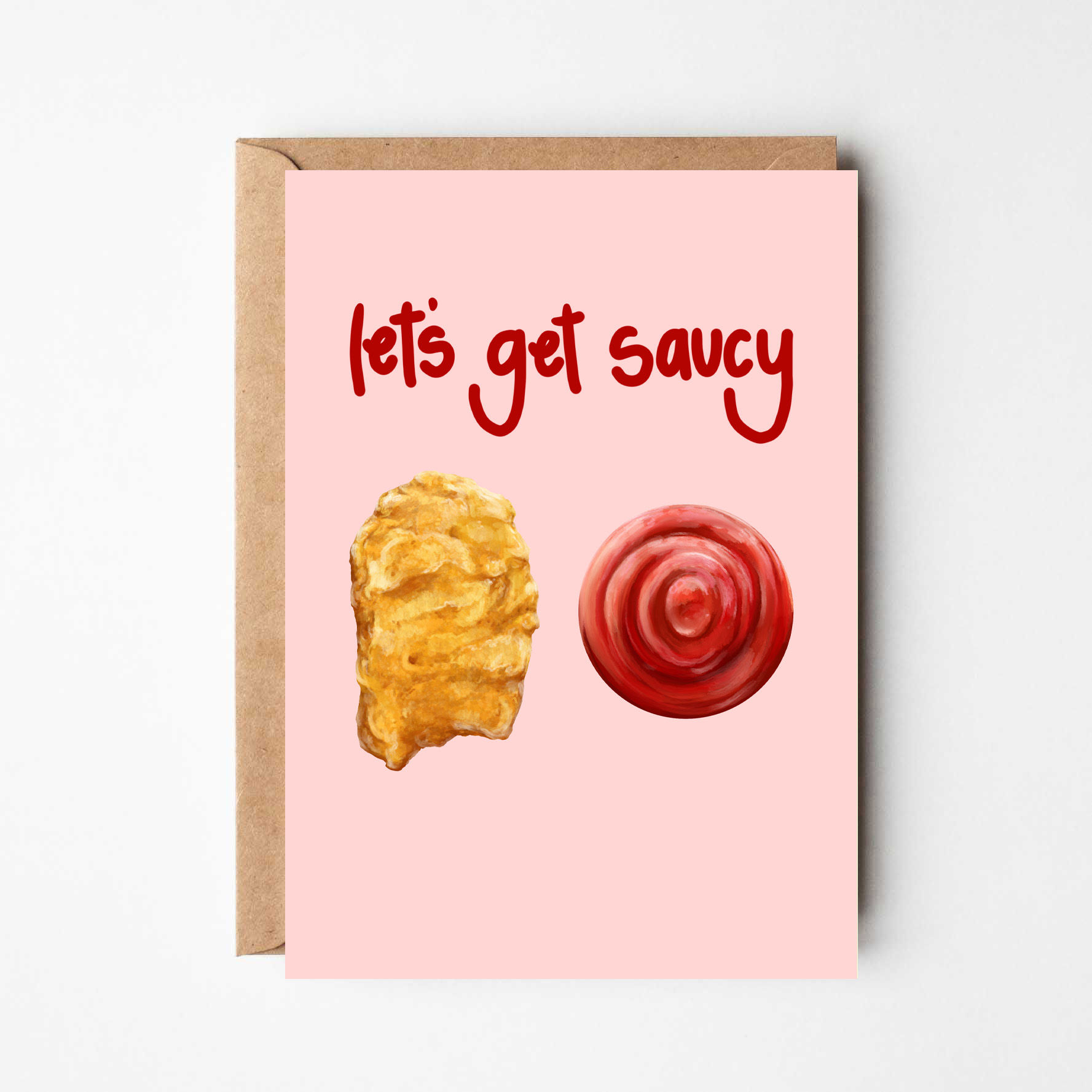 Let's Get Saucy - Nugget and Ketchup
