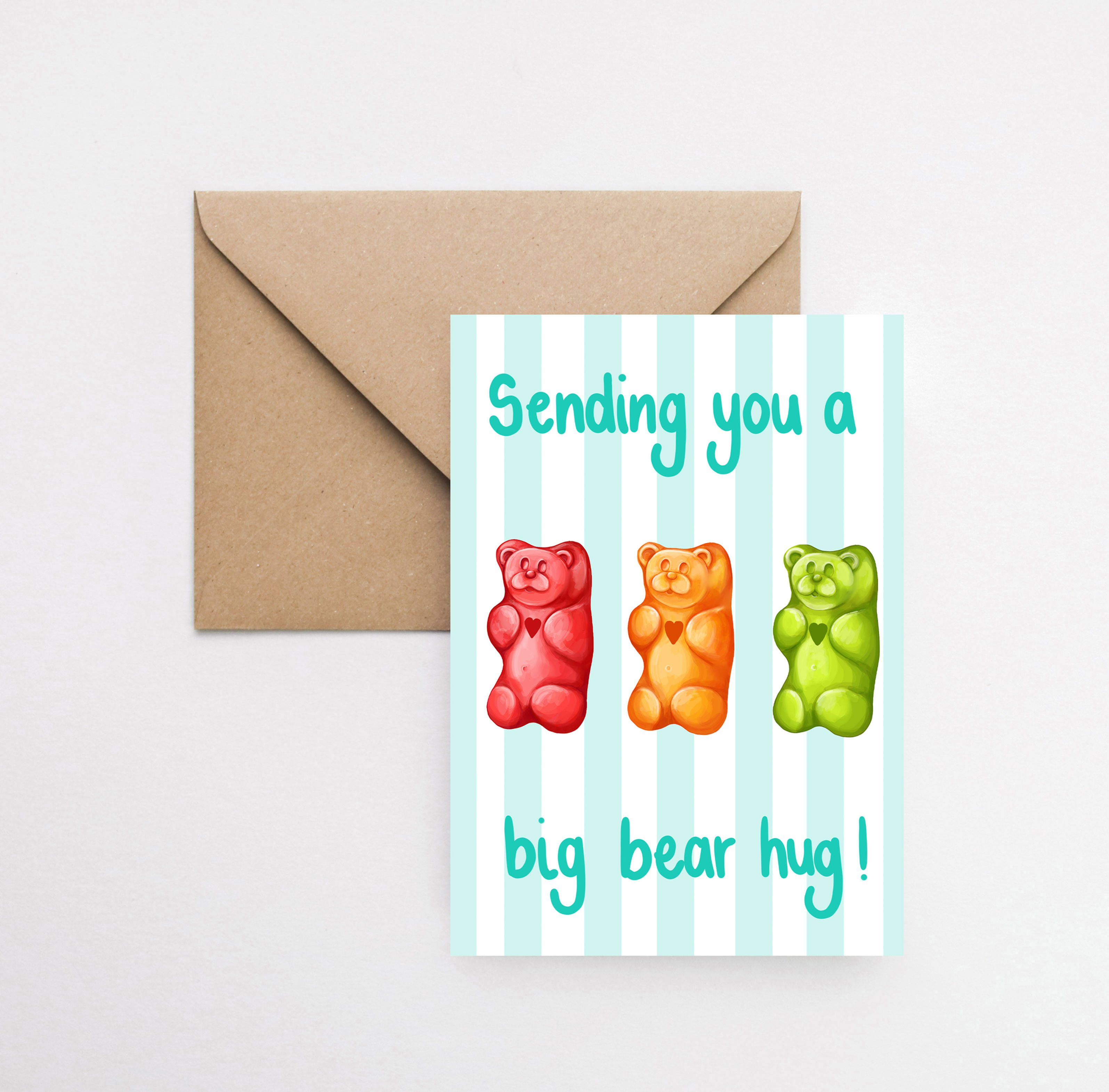 Sending you a big bear hug - Beder charity collaboration
