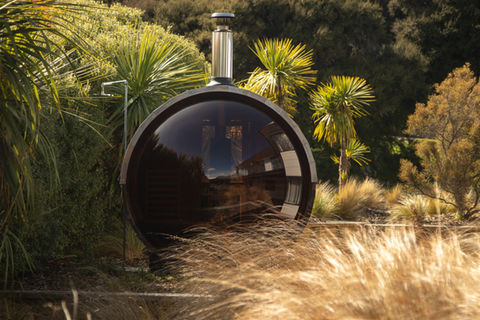 Woodfired Panorama Barrel Sauna NZ