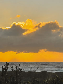 Sunset Over Hokitika Beach