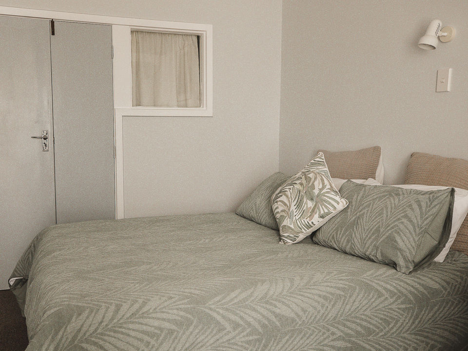 Motel Room Bed Glacier Country Motel