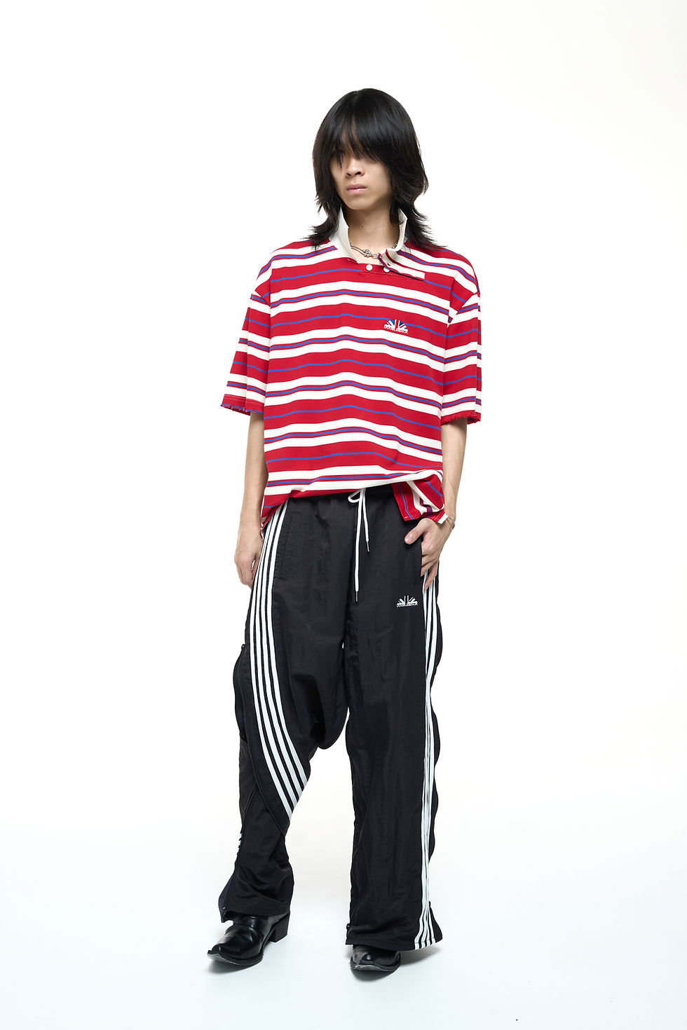 Connor's x DBB | Red Stripes Polo Tee