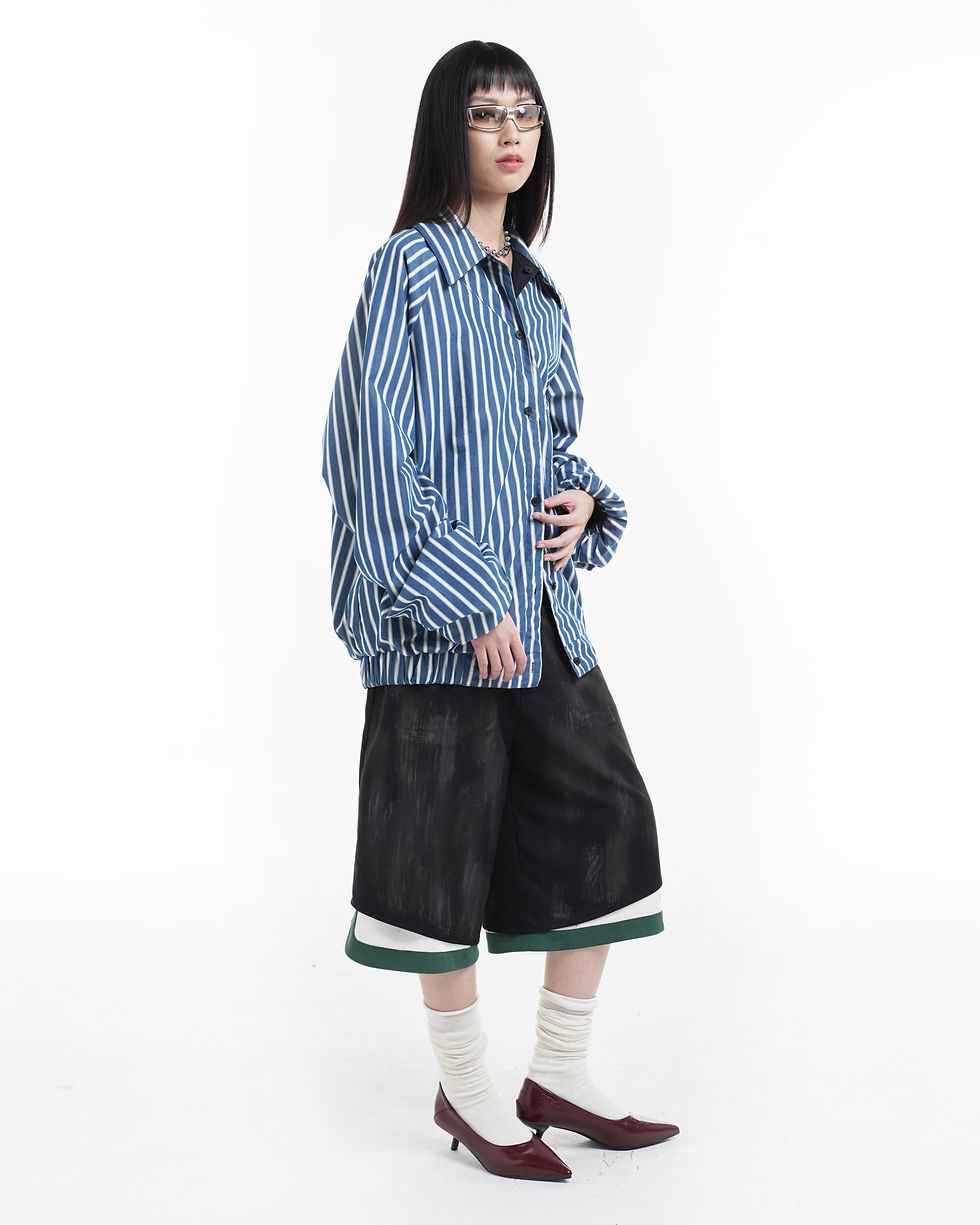 Thumbnail: Sleepwear Reversible Shirt Jumper