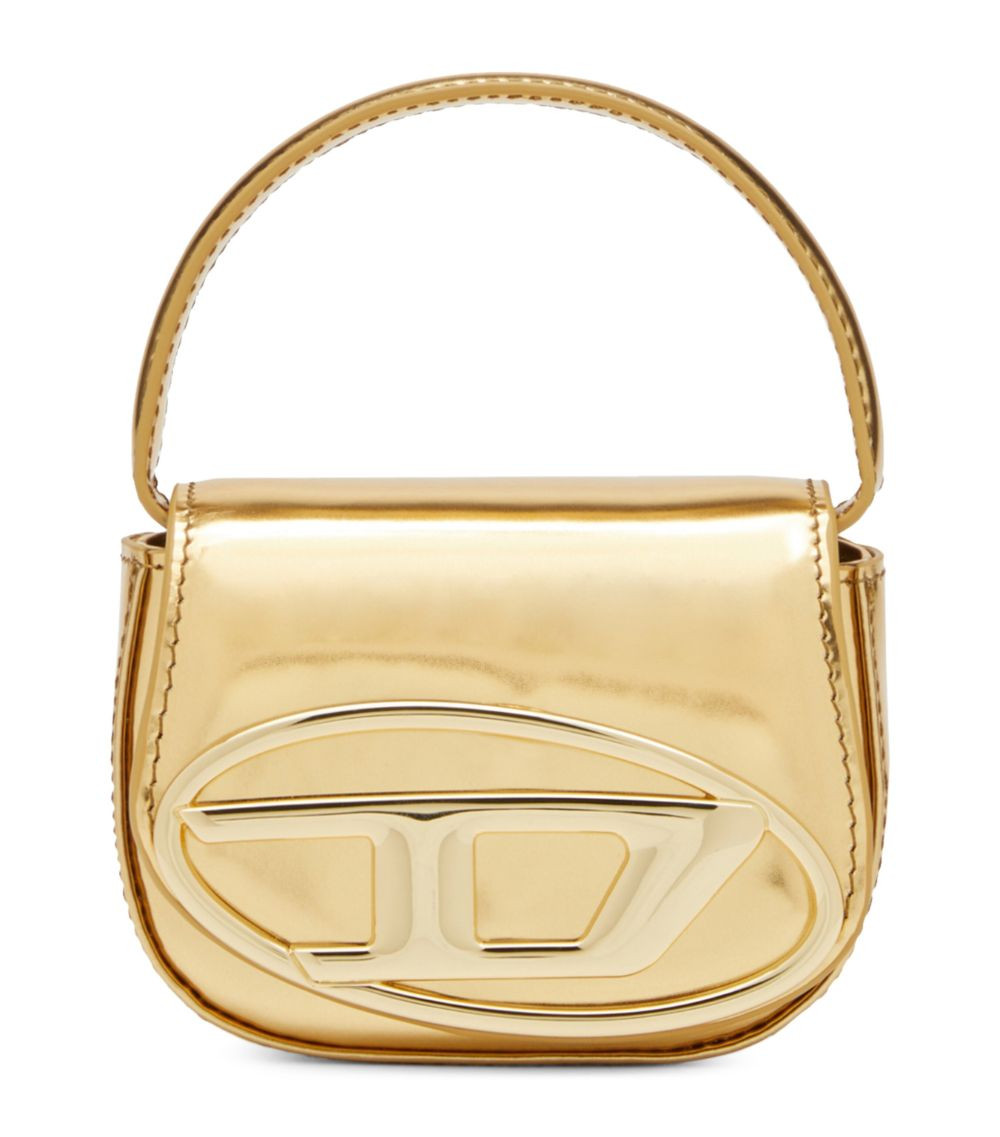 XS Metallic Leather 1DR Shoulder Bag