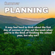 Summer Planning - bust the myth and choose what matters to you