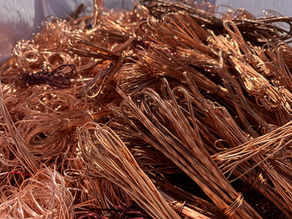 Cuivre Milberry dénudé rouge orangé - reconnaître cuivre et laiton Gimenez Récupération Vias